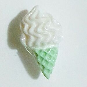 (10 for $16) Ice Cream Resin Glossy Croc Charm Shoe Charm Disney Croc Charms